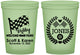 Custom Wedding 16 oz Glow In The Dark Cups - Racing | 289