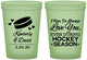 Custom Wedding 16 oz Glow In The Dark Cups - Hockey | 300