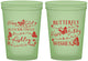 Custom 16th Birthday 16 oz Glow In The Dark Cups - Butterfly Wishes | 300001