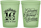 Custom 16th Birthday 16 oz Glow In The Dark Cups - Tiara | 300008