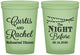 Custom Rehearsal Dinner 16 oz Glow In The Dark Cups - The Night Before | 30006