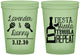 Custom Wedding 16 oz Glow In The Dark Cups - Fiesta Siesta Tequila Repeat | 306