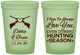 Custom Wedding 16 oz Glow In The Dark Cups - Hunting | 308