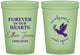 Custom Memorial 16 oz Glow In The Dark Cups - Forever In Our Hearts | 310003