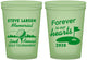 Custom Memorial 16 oz Glow In The Dark Cups - Forever In Our Hearts | 310006