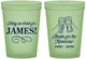 Custom Memorial 16 oz Glow In The Dark Cups - Thanks For The Memories | 310011