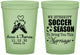 Custom Wedding 16 oz Glow In The Dark Cups - We Interrupt Soccer | 311
