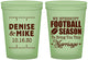 Custom Wedding 16 oz Glow In The Dark Cups - We Interrupt Football | 314