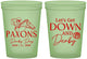 Custom Derby Day 16 oz Glow In The Dark Cups - Lets Get Down And Derby | 320000