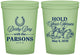 Custom Derby Day 16 oz Glow In The Dark Cups - Hold Your Horses | 320008