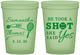 Custom Wedding 16 oz Glow In The Dark Cups - Took A Shot Tennis | 321