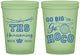 Custom Homecoming 16 oz Glow In The Dark Cups - Big Or Go Hoco | 330004