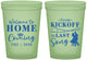 Custom Homecoming 16 oz Glow In The Dark Cups - From Kickoff To Last Song | 330018