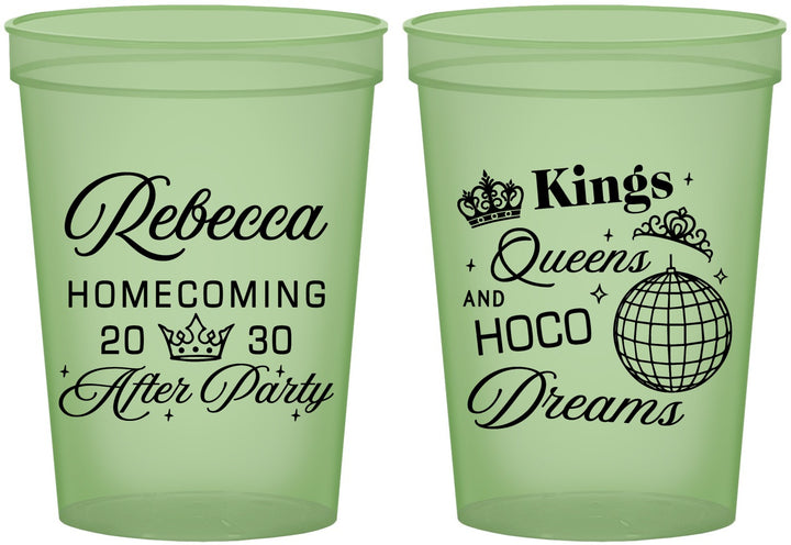Custom Homecoming 16 oz Glow In The Dark Cups - Hoco After Party | 330027