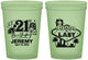Custom 21st Birthday 16 oz Glow In The Dark Cups - Legal At Last Vegas | 340003
