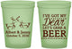 Custom Wedding 16 oz Glow In The Dark Cups - Dear Beer | 372
