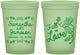 Custom Wedding 16 oz Glow In The Dark Cups - Fall In Love | 377