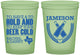 Custom Wedding 16 oz Glow In The Dark Cups - To Have And To Hold | 379