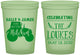 Custom Wedding 16 oz Glow In The Dark Cups - Tractor | 381
