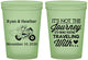 Custom Wedding 16 oz Glow In The Dark Cups - Journey Traveling With | 385