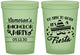 Custom Bachelor Party 16 oz Glow In The Dark Cups - Siesta Fiesta Mexican | 40000