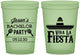 Custom Bachelor Party 16 oz Glow In The Dark Cups - Viva La Fiesta Mexican | 40001