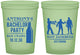 Custom Bachelor Party 16 oz Glow In The Dark Cups - Bar Crawl | 40010