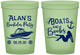 Custom Bachelor Party 16 oz Glow In The Dark Cups - Nautical Boats | 40021
