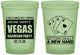 Custom Bachelor Party 16 oz Glow In The Dark Cups - Las Vegas | 40026