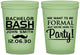 Custom Bachelor Party 16 oz Glow In The Dark Cups - Formal | 40030