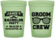 Custom Bachelor Party 16 oz Glow In The Dark Cups - Groom Crew | 40047