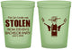Custom Bachelor Party 16 oz Glow In The Dark Cups - Stolen | 40053