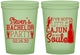 Custom Bachelor Party 16 oz Glow In The Dark Cups - Cajun In My Soul | 40078