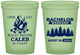 Custom Bachelor Party 16 oz Glow In The Dark Cups - Camping | 40079