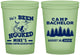 Custom Bachelor Party 16 oz Glow In The Dark Cups - Fishing | 40080