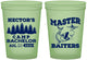 Custom Bachelor Party 16 oz Glow In The Dark Cups - Fishing | 40081