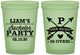 Custom Bachelor Party 16 oz Glow In The Dark Cups - Hunt Is Over | 40082
