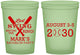 Custom Bachelor Party 16 oz Glow In The Dark Cups - Baseball | 40086