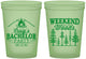 Custom Bachelor Party 16 oz Glow In The Dark Cups - Camping | 40093