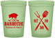 Custom Wedding 16 oz Glow In The Dark Cups - I Do Barbecue Bbq | 410