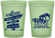 Custom Wedding 16 oz Glow In The Dark Cups - Sun Sand Drink In My Hand | 416