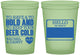 Custom Wedding 16 oz Glow In The Dark Cups - Hello My Name Is | 418