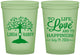 Custom Wedding 16 oz Glow In The Dark Cups - Love And Happiness | 451