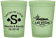 Custom Wedding 16 oz Glow In The Dark Cups - Las Vegas | 456