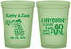 Custom Wedding 16 oz Glow In The Dark Cups - Tractor Hitchin | 489