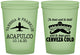 Custom Wedding 16 oz Glow In The Dark Cups - Destination | 496