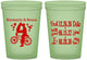 Custom Wedding 16 oz Glow In The Dark Cups - First Date Will You I Do | 497