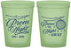 Custom Prom 16 oz Glow In The Dark Cups - Dance The Night Away | 50001