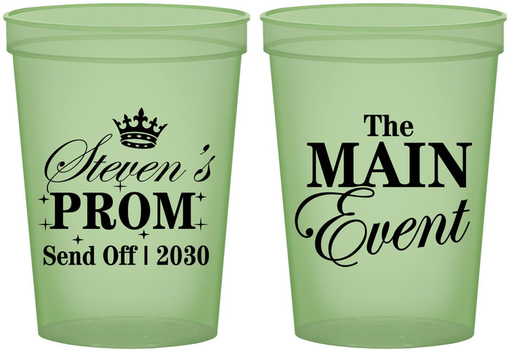 Custom Prom 16 oz Glow In The Dark Cups - Send Off | 50008