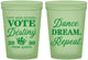 Custom Prom 16 oz Glow In The Dark Cups - Queen Vote | 50016
